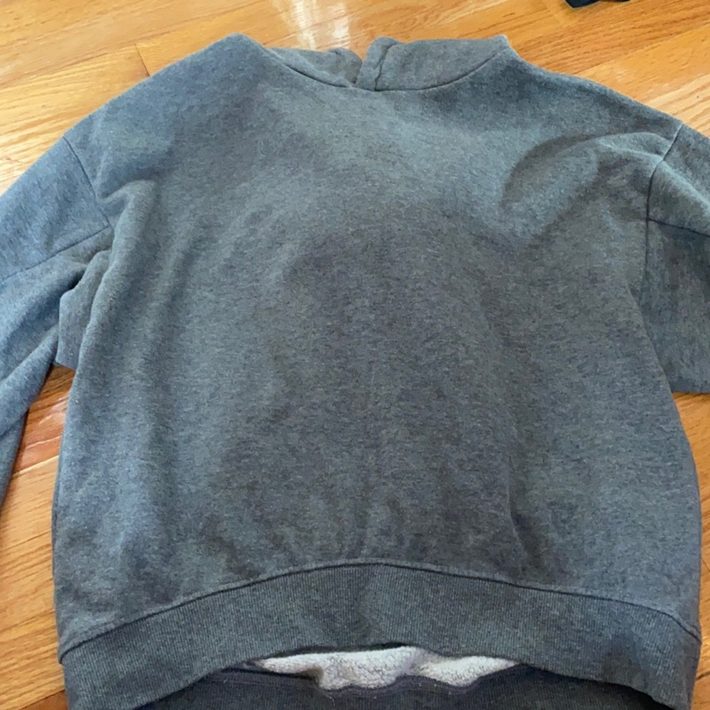 Grey hoodie